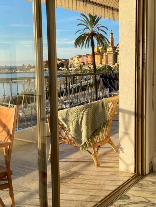 Le Garavan-Vue Mer-Plage-Clim-Terrasse Menton Exterior photo